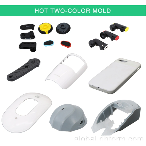 Inserted Medical Parts Two Color Plastic Injection Mould for Medical Shell Manufactory